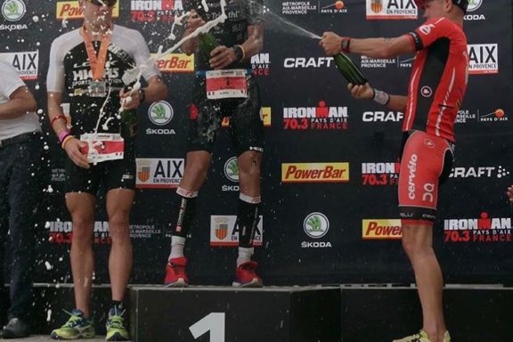 14 MAY 2017 – Frederik van lierde 3rd place at Ironman® 70.3 in Pays d’Aix